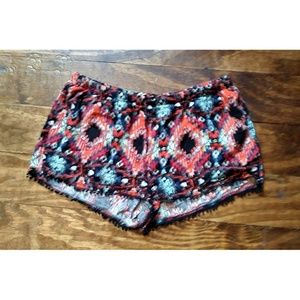 Aztec Boho shorts